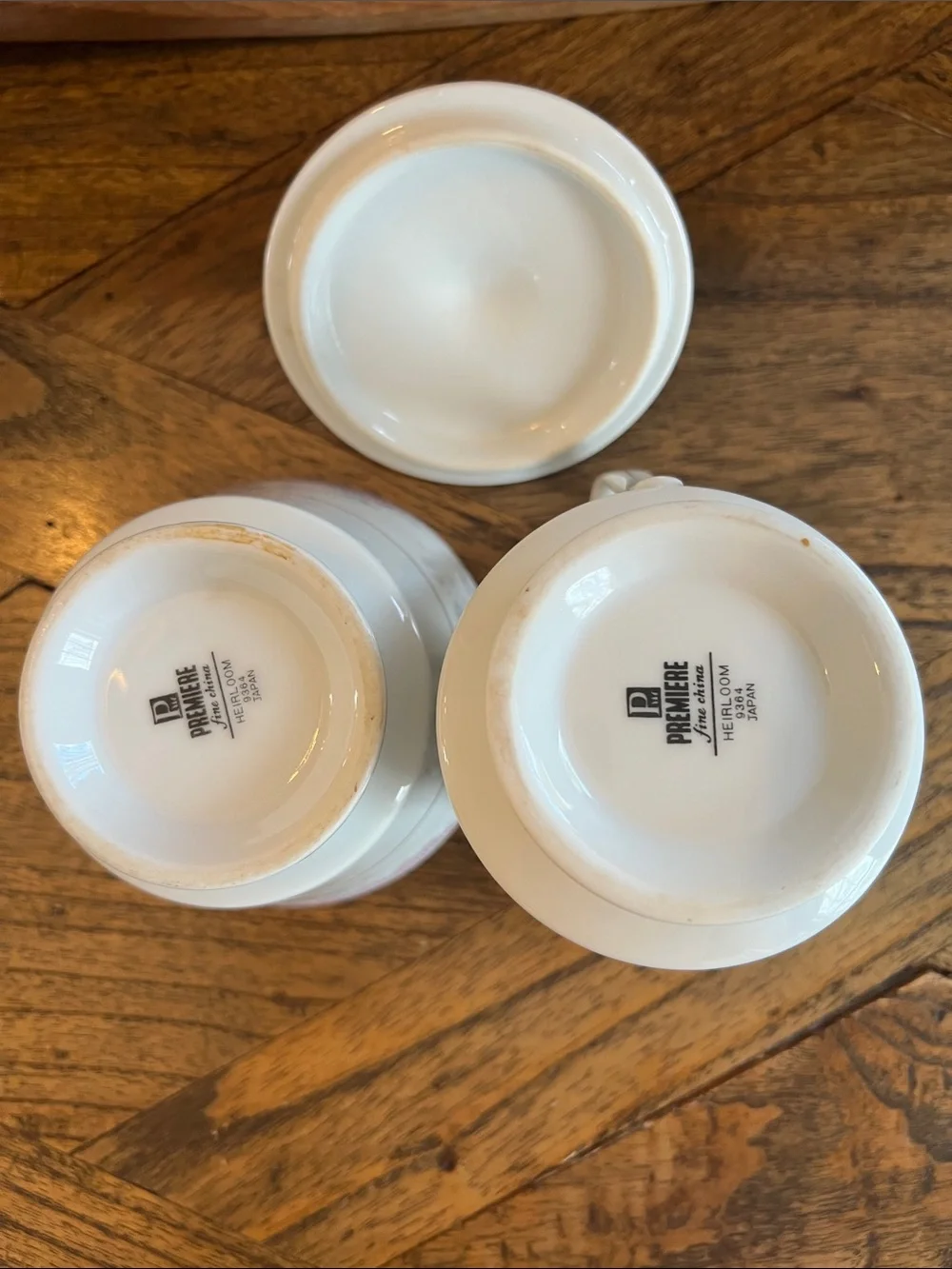 Vintage Premiere Heirloom Sugar and Creamer Set, Rose Porcelain, Made in Japan